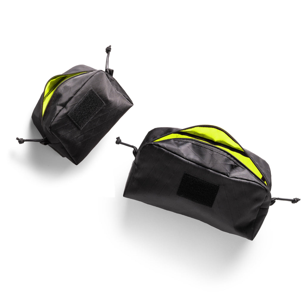 XP Pouches - Black/Lime