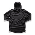 Black Field Rugby Hooded
