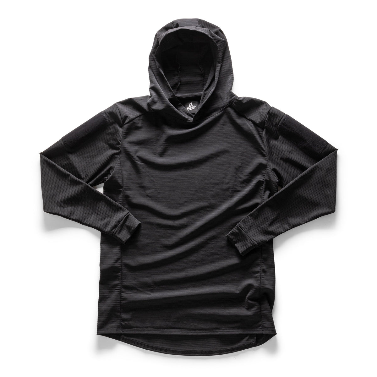 Black Field Rugby Hooded