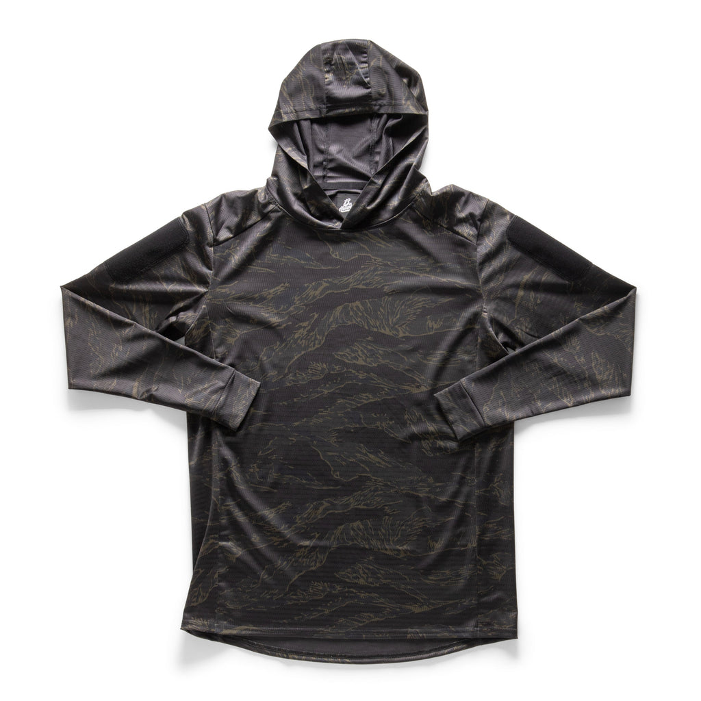Black Tiger Field Rugby Hooded