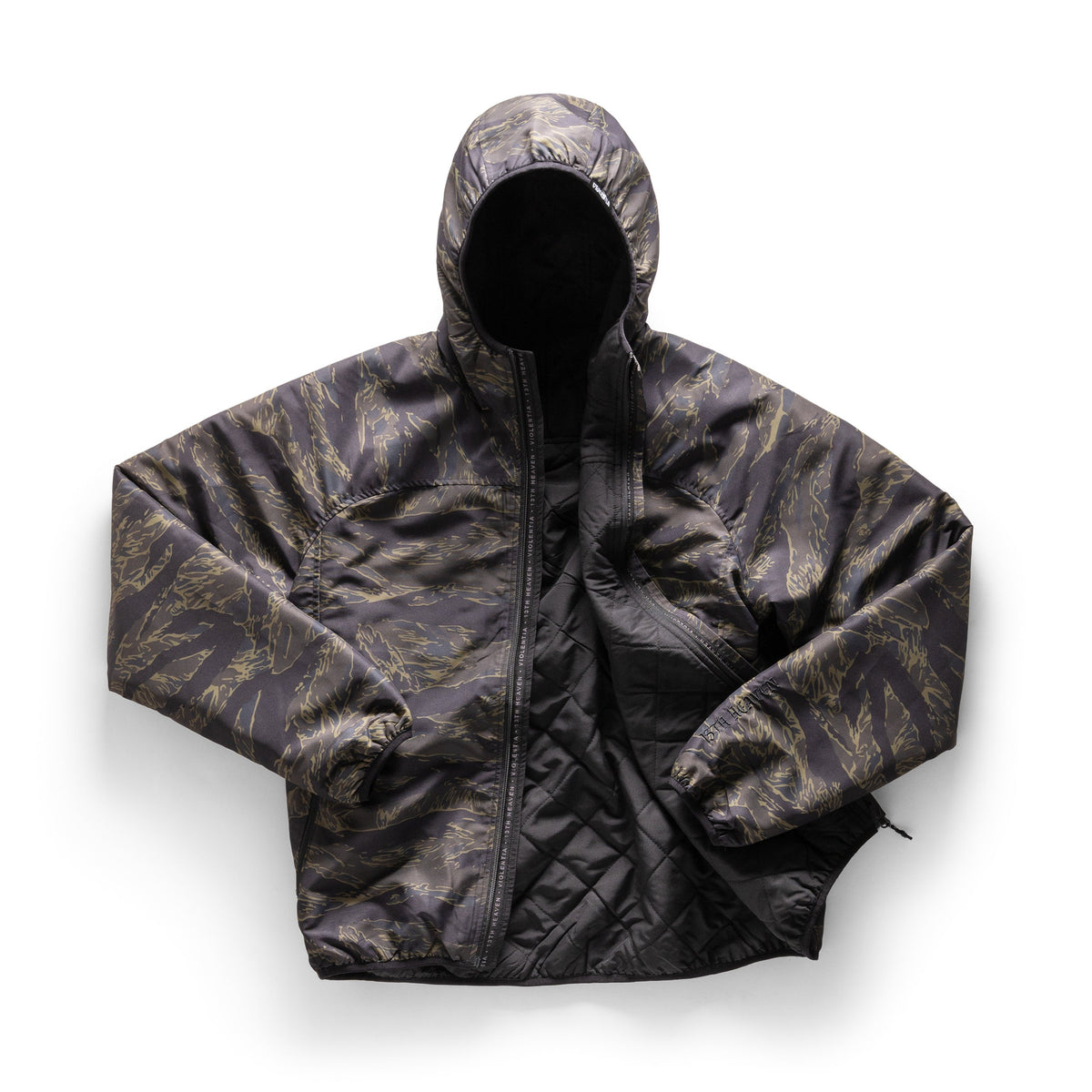 VANT Reversible Opshell - Black Tiger Stripe/Black