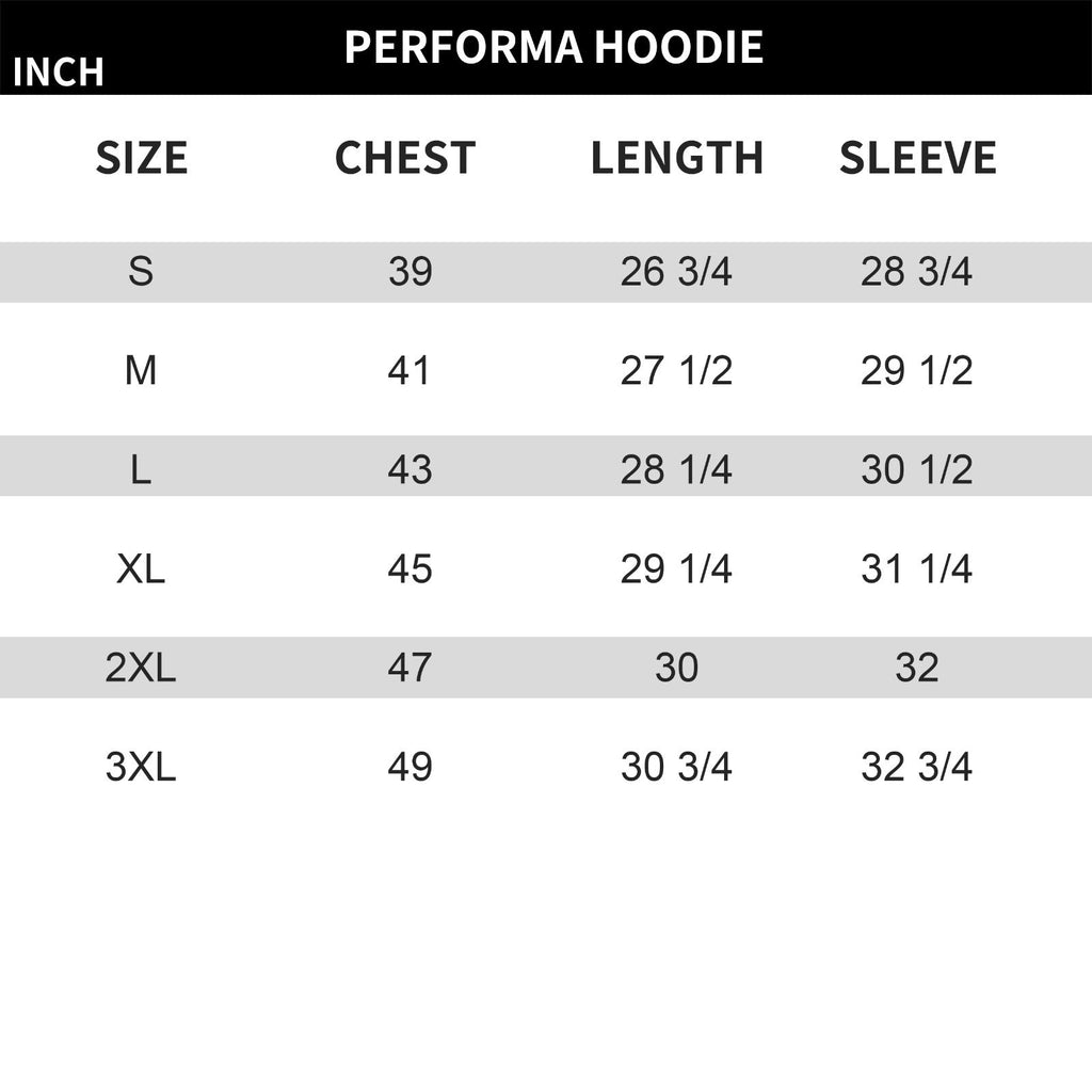 Heather Blue Performa Long Sleeve Hoodie