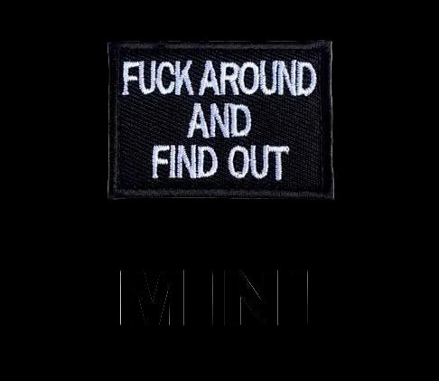 Find Out - Mini Morale Patch