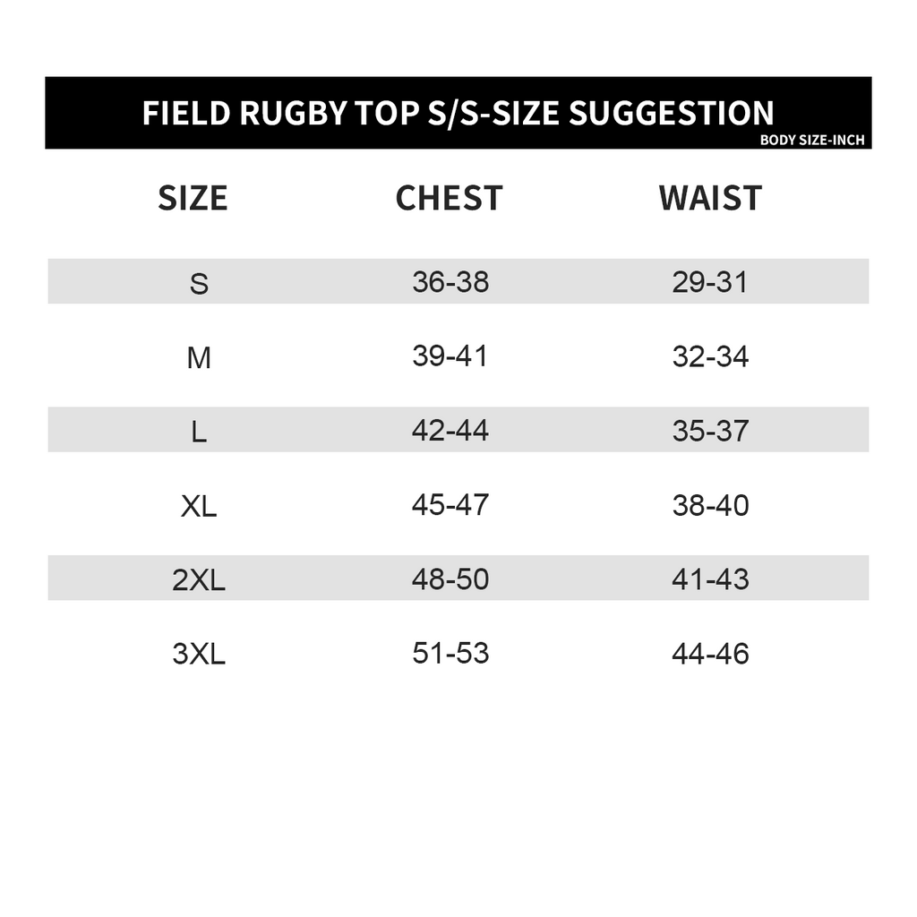 Black Field Rugby S/S